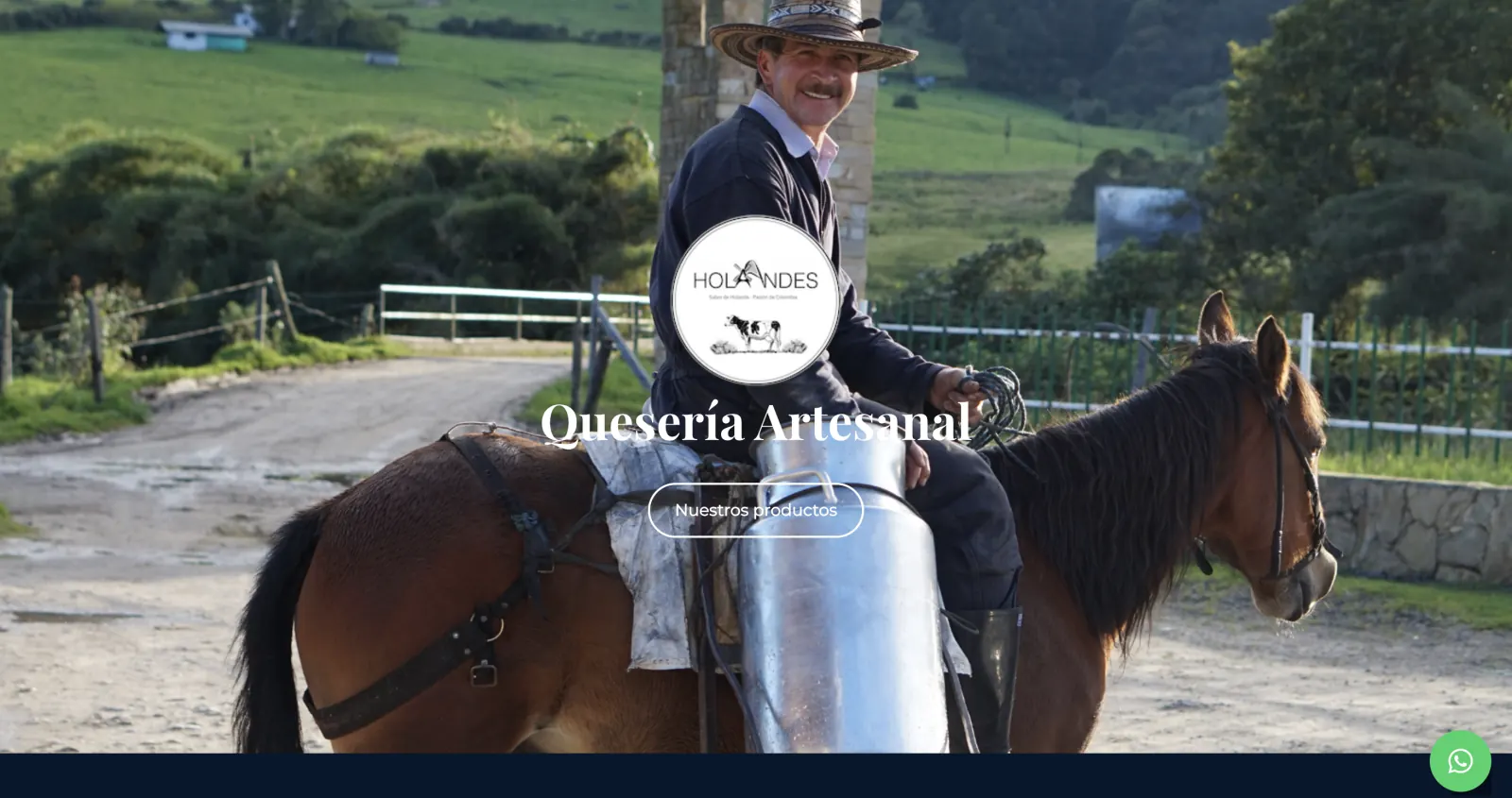 Portada de la tienda Hola Andes