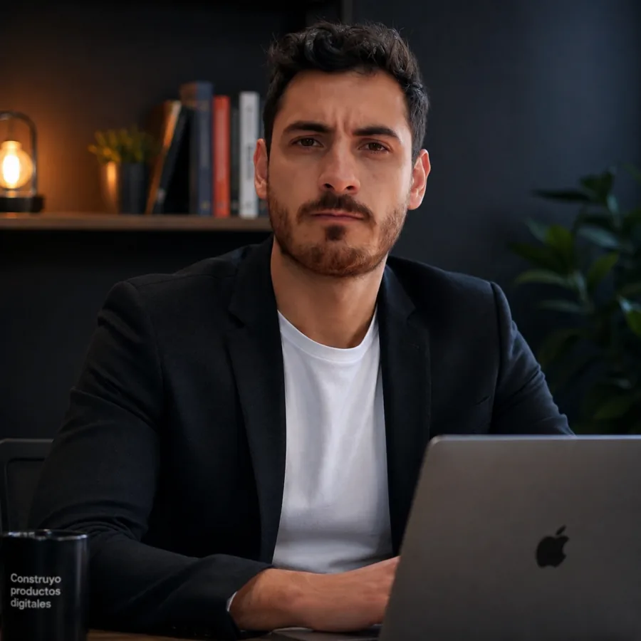 Pablo Vidal, desarrollador fullstack y abogado corporativo